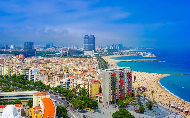 beach-hopping in spain
