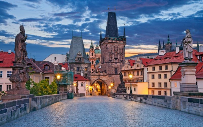 castles and sites in prague